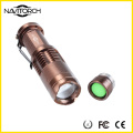 Wasserdichte Teleskop-Fokus 3model Taktische LED-Taschenlampe (NK-628)